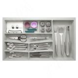 Лоток кухонный для ящика TEN, фасад 900 мм, серый матовый 76.90.GRM TEN, фото 1