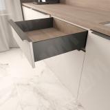 LS BOX PRO комплект ящика 450 мм, цвет черный (боковины h120 мм с направляющими плавного закрывания) LSB.PRO.LS120450BL, фото 3