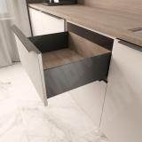 LS BOX PRO комплект ящика 550 мм, цвет черный (боковины h173 мм с направляющими плавного закрывания) LSB.PRO.LS173550BL, фото 3