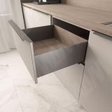 LS BOX PRO комплект ящика 300 мм, цвет графит (боковины h173 мм с направляющими плавного закрывания) LSB.PRO.LS173300GP, фото 3