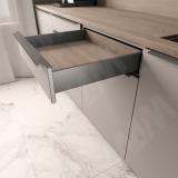 LS BOX PRO комплект ящика 450 мм, цвет графит (боковины h88 мм с направляющими плавного закрывания) LSB.PRO.LS88450GP, фото 3