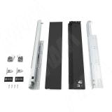 LS BOX PRO комплект ящика 500 мм, цвет черный (боковины h88 мм с направляющими плавного закрывания) LSB.PRO.LS88500BL, фото 2