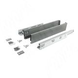 LS BOX PRO комплект ящика 500 мм, цвет графит (боковины h88 мм с направляющими плавного закрывания) LSB.PRO.LS88500GP, фото 1