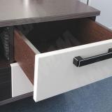 Направляющие 450 мм, ниж. крепления, неполн. выдвижения, плав. закрывания  RC-02B 450 ZINC, фото 1