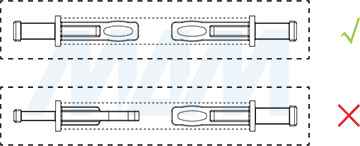 Установка синхронизирующей штанги QUANTUM QTS для механизмов QTS-Mech (артикул QTS-S.Rod), схема 2