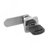 Замок для 1-ой двери, поворотный, хром 203 CR