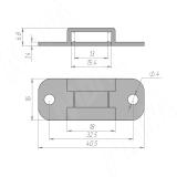 Комплект аксессуаров к замку 666 ACC666, фото 2