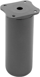 Декоративная регулируемая алюминиевая опора в цвете графит из серии ADJ7 от PULSE