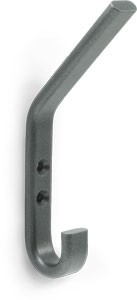 Двухрожковый крючок HK.02, графит