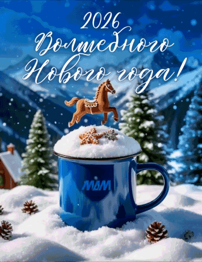 С новым годом и Рождеством!