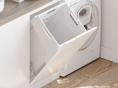 Корзины для белья серии HAMPER LF от PULSE для откидных фасадов