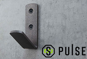 Однорожковый крючок HK.19 от PULSE (Россия) в цвете графит