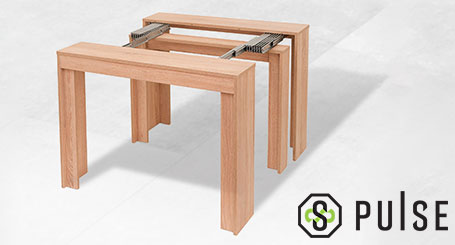 Мультисекционные механизмы серии MS от PULSE для бесцарговых столов