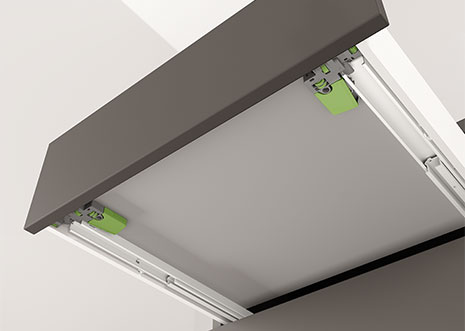 Направляющие скрытого монтажа VEKTOR.PRO от PULSE для плиты толщиной 18 мм