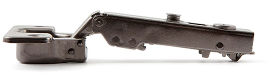 Четырехшарнирная двухходовая петля HELIOS от MAIBO в цвете черный никель