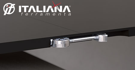 Стяжка K-TOP от Italiana Ferramenta для тонких плит и столешниц толщиной 10 мм