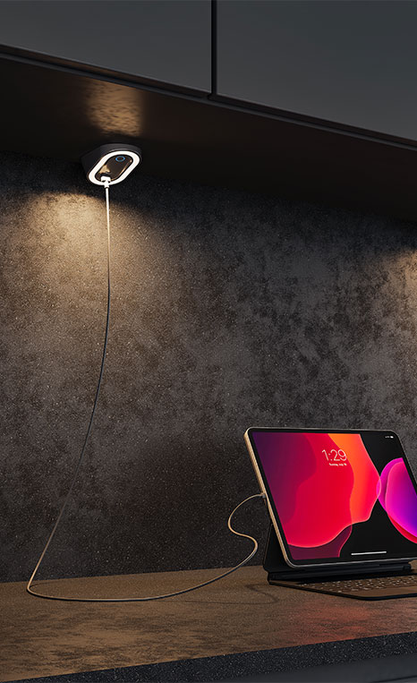 Накладной светодиодный светильник AURA от PULSE