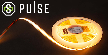 Светодиодная лента LUX COB от PULSE с супертеплой белой (2200 К) цветовой температурой