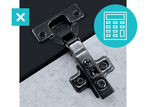 Расчет количества четырехшарнирных петель