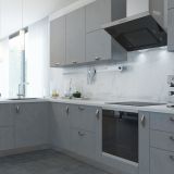 ATRIA Ручка-скоба 96мм никель матовый, бетон