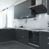 Ручка-раковина 96мм хром, антрацит