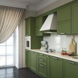 ARTDECO Ручка-кнопка D34мм серебро состаренное, зеленый