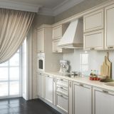 DECORIS Ручка-скоба 96мм бронза состаренная, белый патина золото