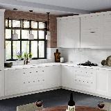 Фасад Альба Бьянко на кухне в стиле Лофт