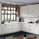 Профиль-ручка 96мм (L=124мм) крепление саморезами алюминий матовый (анод) Профиль-ручка 96мм (L=124мм) крепление саморезами алюминий матовый (анод)