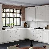 Ручка-раковина 96мм никель матовый Ручка-раковина 96мм никель матовый