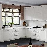 Профиль-ручка крепление саморезами алюминий матовый (анод), L-3000мм Профиль-ручка крепление саморезами алюминий матовый (анод), L-3000мм