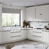 Ручка-раковина 96мм хром матовый Ручка-раковина 96мм хром матовый