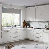 APRO Ручка-скоба 352мм золото матовое