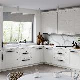 APRO Ручка-скоба 352мм черный матовый