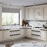 Профиль-ручка крепление саморезами черный матовый (анод), L-3000мм