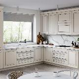 Профиль-ручка крепление саморезами для фасада 16мм, алюминий матовый (анод), L-3000мм