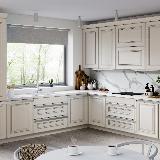 Профиль-ручка крепление саморезами для фасада 18мм, алюминий матовый (анод), L-3000мм