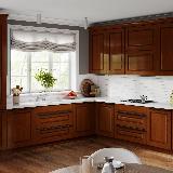 Профиль-ручка L=896мм крепление саморезами черный матовый (краска RAL 9005)