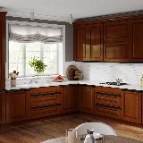 Профиль-ручка врезная для фасада 18мм, черный матовый (краска RAL9005), L-3000мм Профиль-ручка врезная для фасада 18мм, черный матовый (краска RAL9005), L-3000мм