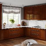 Профиль-ручка 600мм крепление саморезами графит (краска)