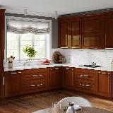 APRO Ручка-скоба 352мм белый матовый