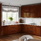 APRO Ручка-скоба 352мм черный матовый