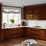 Профиль-ручка крепление саморезами черный матовый (анод), L-3000мм