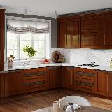 Профиль-ручка крепление саморезами для фасада 16мм, графит (краска), L-3000мм