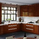 Профиль-ручка врезная для фасада 18мм, белый матовый (краска RAL9016), L-3000мм