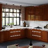 Профиль-ручка врезная для фасада 16/18мм, белый матовый (краска RAL9016), L-3000мм