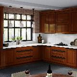 Профиль-ручка крепление саморезами для фасада 16мм, черный матовый (анод), L-3000мм