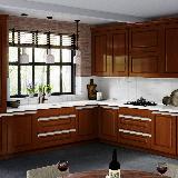 Профиль-ручка крепление саморезами для фасада 16мм, белый матовый (краска RAL9016), L-3000мм