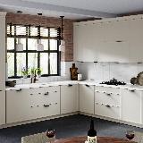 Профиль-ручка крепление саморезами черный матовый (краска RAL 9005), L-3000мм