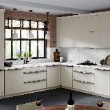 Профиль-ручка L=896мм крепление саморезами золото матовое (краска) Профиль-ручка L=896мм крепление саморезами золото матовое (краска)